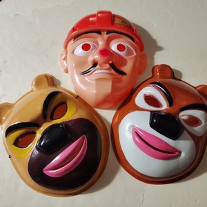 熊大熊二光头强面具