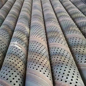 桥式滤水管硕石滤水管 降水井滤水管 钢制螺旋滤水管 圆孔滤水管