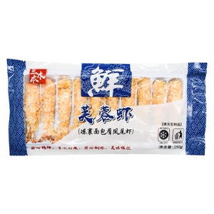 寿司三本木(天妇罗)芙蓉虾面包虾棒虾寿司油炸虾棒10尾整箱包邮