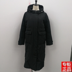 2018新款女装冬装 欧美琦20967-1 专柜正品修身气质休闲羽绒服