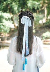 头饰汉服配饰古风多色发带汉元素日常发带发绳改良汉服曲裾