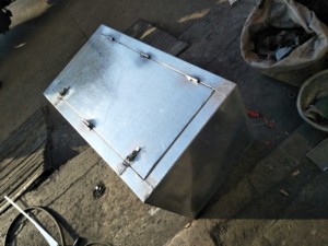 中大型货车加装外挂工具箱定做车用储物箱大空间方型加厚铁箱防锈