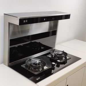 下吸式油烟机下排式