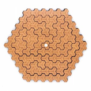 现货埃舍尔立方体木质puzzle拼图高智商烧脑益智玩具成人超难游戏