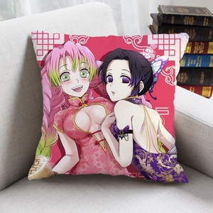 鬼灭之刃周边甘露寺蜜璃抱枕定制枕头cos恋柱娃娃公仔人偶玩偶手