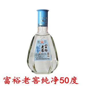 富裕老窖白酒纯净酒500毫升50度38度黑龙江特产酒6瓶价格