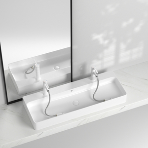 双槽洗脸盆一体