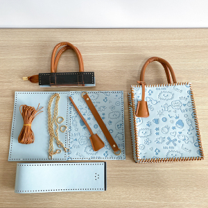 手缝手织小包包送女友闺蜜女生礼物编织斜挎包自制手工diy材料包