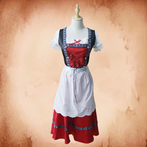 出租文艺复兴欧洲中世纪小姐平民女仆仆人佣人爱尔兰少女民族服装