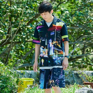 生活4张子枫彭昱畅何炅同款纯色短袖t恤男女宽松打底衫衣服3人付款29