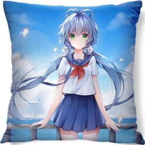 洛天依抱枕周边动漫二次元枕头定制照片靠垫创意礼物学生午睡靠枕