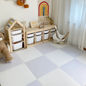 泡沫地垫儿童爬行垫婴儿拼接宝宝爬爬垫家用卧室防滑可擦洗地板垫