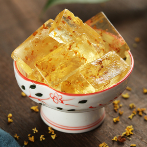 广西桂林特产桂花糖块水晶桂花糕软糖桂恒昌零食小吃地方特色糖果