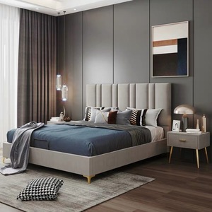 简约床头板布艺软包定制床头超薄床头靠背单床头双人1米8网红床头