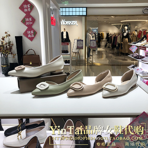 专柜正品bata/拔佳女鞋2022春新款平底中空女凉鞋单鞋ai388 98156