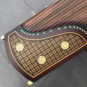 秦牌古筝玉雨花香紫檀专业演奏古筝实木古筝徐正高扬州厂家直销考