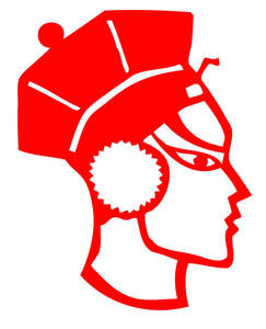 ae59武松头像传统中国京剧戏曲人物脸谱剪纸画窗花镂空刻纸成品