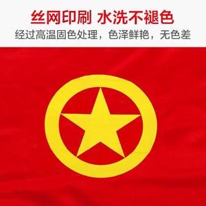 中国共青团团旗 户外手持旗帜小团徽手摇队旗定制