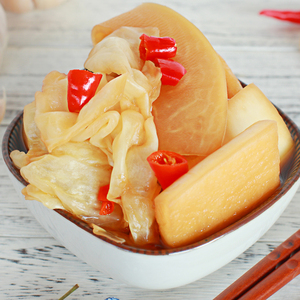 甜甜都安酸 广西酸嘢农家腌制泡酸木瓜酸包菜萝卜泡菜什锦酸杂酸