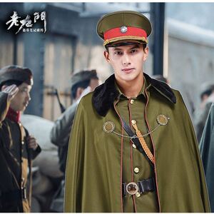 复古民国张启山老九门佛爷同款衣服民国军阀装男军阀大帅服套装