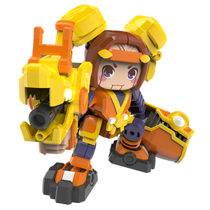 王者荣耀正版墨子鲁班手办万能匣变形机器人官方周边鲁班七号玩具