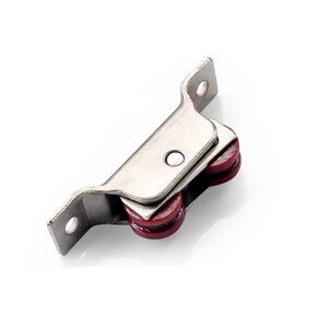 塑钢门尼龙塑料双凹槽轮 高脚高速轴承推拉门移门静音滑轮