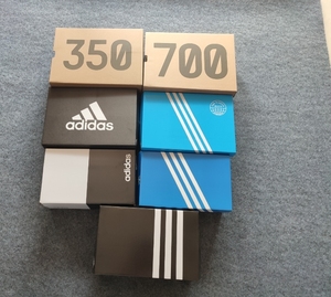 adidas三叶草superstar smith鞋盒 yeezy椰子350包装折叠收纳纸盒