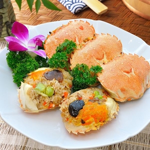 蟹八宝饭