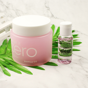 108)韩国banila co芭妮兰卸妆膏深层清洁180ml送30ml精华水套盒