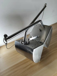 抓斗式采泥器彼得森底泥采样器3l5l河流湖泊池塘泥不锈钢采样工具