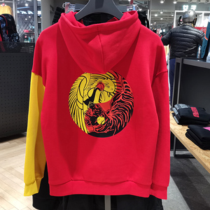 000人付款淘宝m码中国李宁虎鹤双形卫衣外套绝版巴黎走秀款,已验货