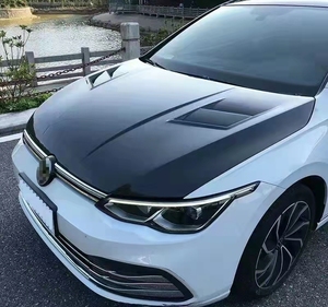 适用于大众golf高尔夫8rline/gti/pro碳纤开孔机盖 引擎盖车前盖