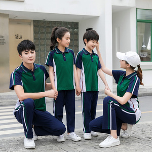 高三毕业季班服高中生夏英伦女生裙子套装韩版小学生五六年级校服