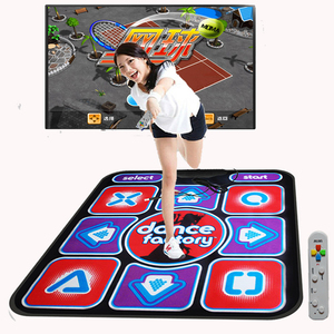 酷舞单人家用跳舞毯电视电脑两用无线体感游戏跑步毯减肥跳舞机