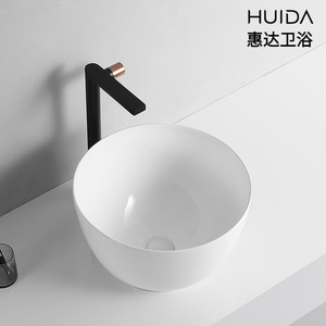 惠达台上盆面盆超深阳台大台上盆长方形家用洗手盆陶瓷水槽洗菜盆