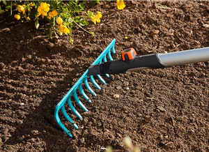 德国嘉丁拿gardena3177 园艺耙子 家庭种植耕地钉耙 锄头锄草耙地