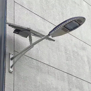 高范太阳能路灯 挑臂 新农村改造 水泥杆上室外led抱箍户外挑臂灯