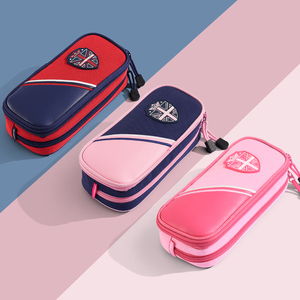 kk剑桥树笔袋文具盒小学生女孩分层大容量儿童简约文具袋铅笔盒男