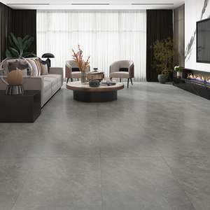 金玉名家柔光瓷砖600x1200莫兰迪灰简约地板砖客厅卧室哑光地砖