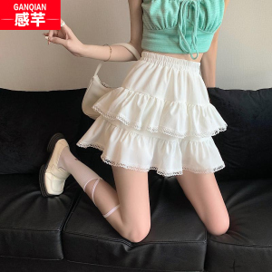 青少年12到15岁少女孩半身裙16夏装13大童14初中学生17蛋糕短裙子