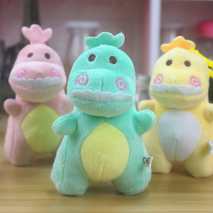 日本网红泡泡龙公仔毛绒挂件卡通可爱恐龙小怪兽布娃娃钥匙包挂饰