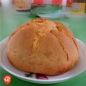 甘肃天水特产手工锅盔 静宁传统手工干面锅盔烤馍清真食品5件包邮