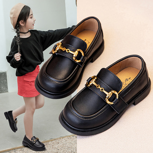 水钻姑娘的梦淘宝女童皮鞋春秋季儿童公主鞋小女孩高跟礼服单鞋中大