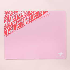 完美轨迹puretrak talent 加厚胶垫电竞鼠标垫粉红天才吃鸡超大号