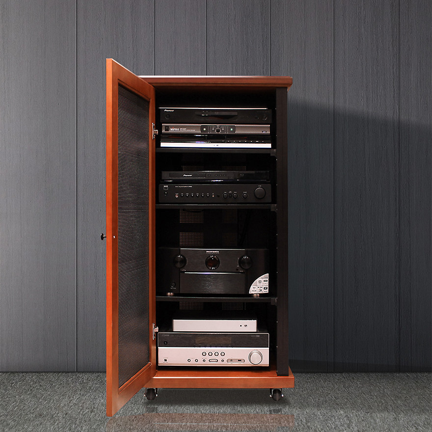 猛犸e3影音柜功放机架影院ktv功放机柜舞台网络音响机柜设备器材