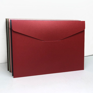 西式7号信封 250克珠光纸定制款 可装入a4对折邀请函 多色选 加厚