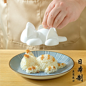 日本进口猫咪饭团模具食品级安全宝宝儿童米饭便当造型形状磨具