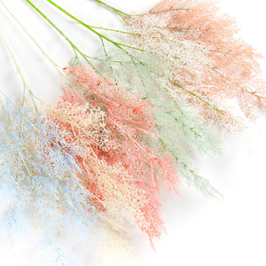 仿真迷雾花雾凇草酒店 网红婚礼橱窗布置吊顶装饰婚庆仿真花雾松