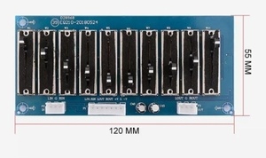 10段立体声两声道十段EQ均衡器音调板双电源供电音响前级板前置板