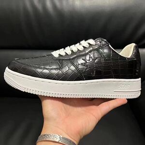 starwalk xxx黑白压纹潮流情侣板鞋